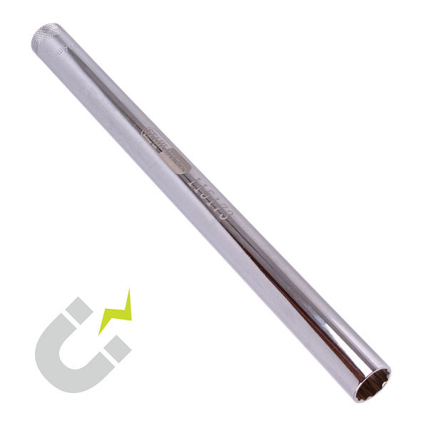 Insert Stahlmaxx pour bougies d'allumage, 14 mm, 12 pans, 3/8", longueur 250 mm, XXL-115173