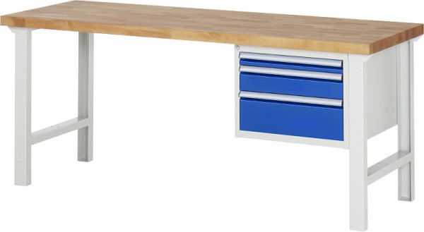 Etabli RAU série 7000 - modèle 7126, L2000 x P700 x H840 mm, 13-7126A1-207B4S.11
