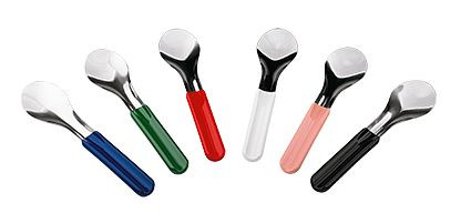 Spatule à glace Lölsberg i.Spatula, couleur : blanc, longueur : 25 cm, 930 090