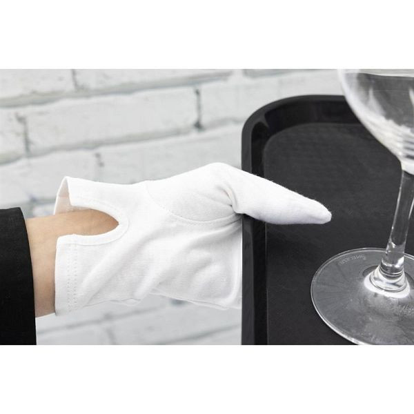 Whites Chefs Clothing Gants de service pour homme Blanc L, A546-L