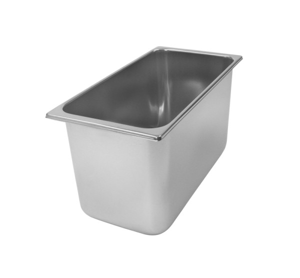 Bac à glace Schneider 330 x 165 x 180 mm, capacité 7,6 litres - acier inoxydable, 199624
