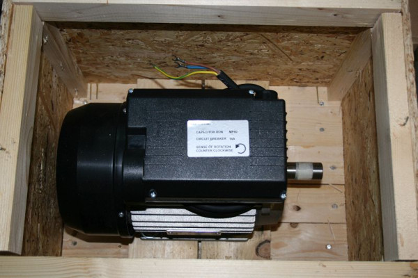 ELMAG E-Moteur 2, 2KW/3 CV, 2800 tr/min, diamètre d'arbre : 24mm pour EUROAIR 400/10/50 W, 9100453