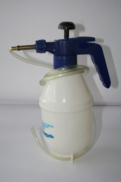 Bouteille sous pression de liquide de refroidissement ELMAG 1,5 l, complète avec tuyau, 62099