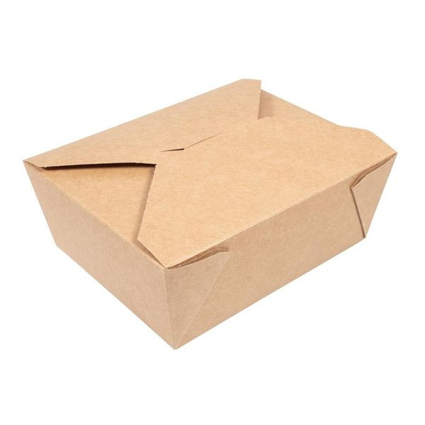 Boîtes menu carton compostable Vegware 130cl, UE : 300 pièces, FP804