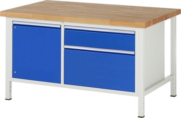 Etabli RAU série 8000 - modèle 8651, L1500 x P900 x H840-1040 mm, 13-8651A2-159B4H.11