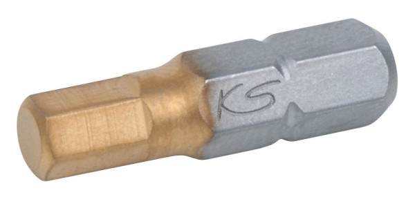 KS Tools Douille hexagonale embout 1/4", 25 mm, 2 mm, lot de 5, 911.3665