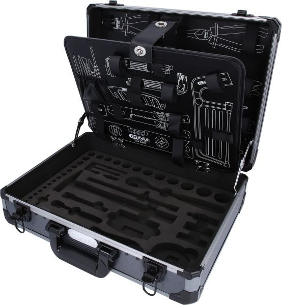 Mallette vide en aluminium KS Tools pour 911.0727, 911.0727-99