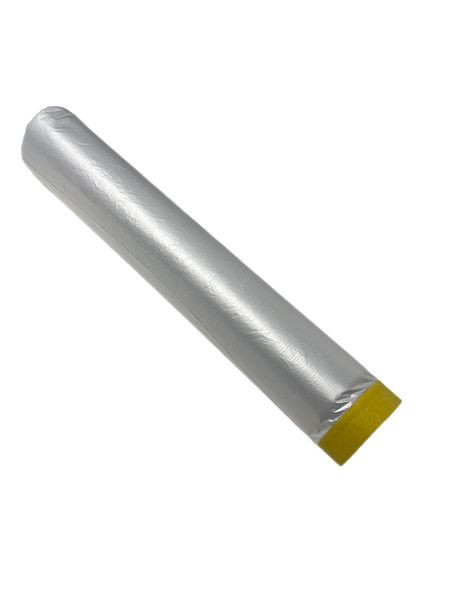 Film de masquage VaGo-Tools avec ruban de masquage 2400mm x 16m, 401-2400-16x1_yv