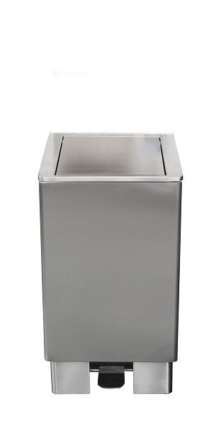 Poubelle Saro en acier inoxydable avec amortisseur hydraulique modèle Apollo (60 L), 700-4800