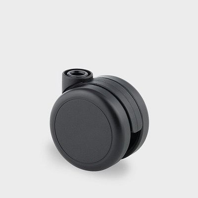 Roulette pivotante TENTE-ROLLEN, roue Ø 65 mm, capacité de charge 50 kg, hauteur 68 mm, D 75 Shore, 5920UOI065L51-10 DOM23