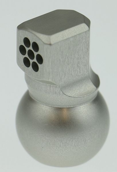 Piranha Cooling Spez-Düse Ø22 / Ø10.0 / 7 x Ø2.5 - 90° kurz, C2290SDK