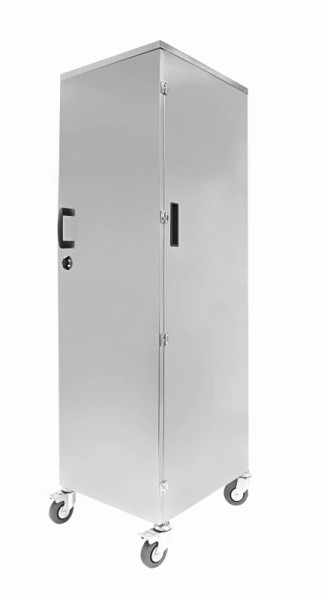 Chariot de transport Schneider, inox, insertion longitudinale : 15 supports GN 1/1, 385009
