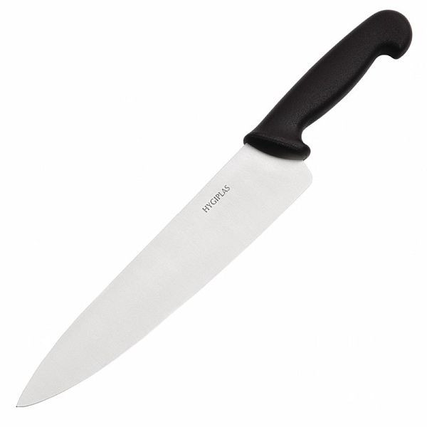 Couteau de chef Hygiplas 25cm noir, C264