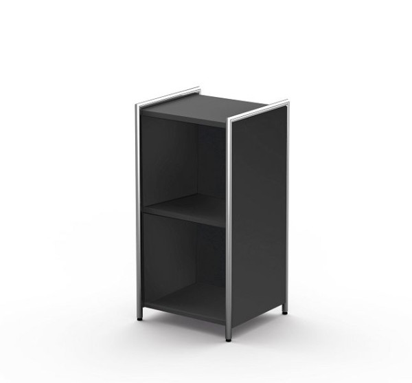 Buffet Kerkmann, pour 2 OH, Artline, L 410 x P 380 x H 780 mm, anthracite, 13734413