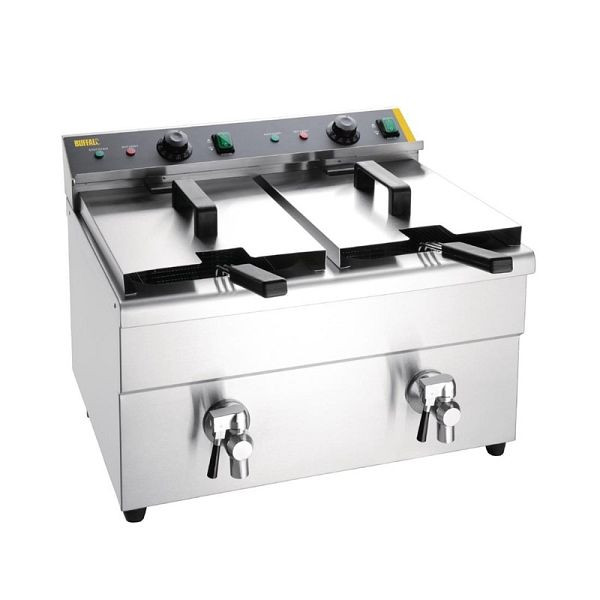 Friteuse Buffalo double induction 2x 3000W, CT012