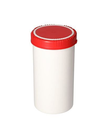 Pots en plastique DENIOS en HDPE avec couvercle, 1300 ml, avec homologation UN, UE : 5 pièces, 279-046