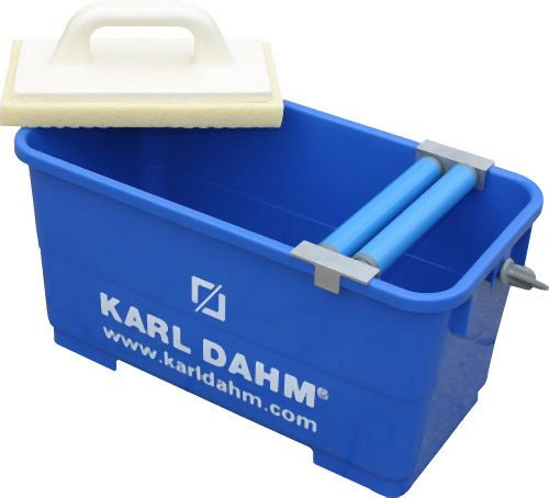 Karl Dahm set de lavage pour carrelage avec rouleaux en dessous, 11428