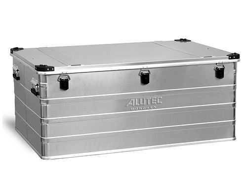 Boîte en aluminium DENIOS Industry, avec coins d'empilage, volume de 425 litres, 144-769