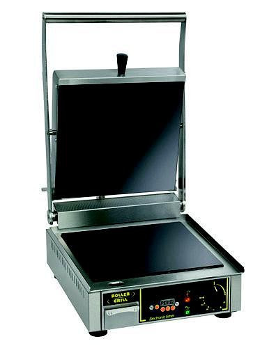 ROLLER GRILL Grill de contact vitrocéramique GVS 335 simple avec minuterie électronique, GVS335