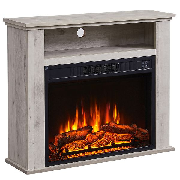 Cheminée électrique BALDERIA Frida, 2000 W, couleur: chêne gris, EF447A-MT447B-GBO