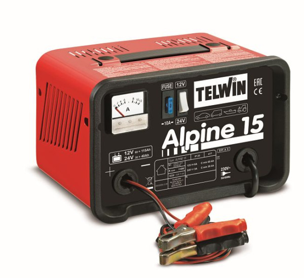 Chargeur de batterie Telwin ALPINE 50 BOOST, 230V 12-24V, 807548