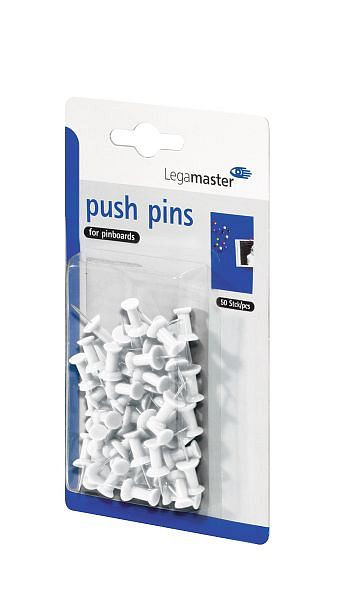 Punaises Legamaster blanches, UE : 50 pièces, 7-145119