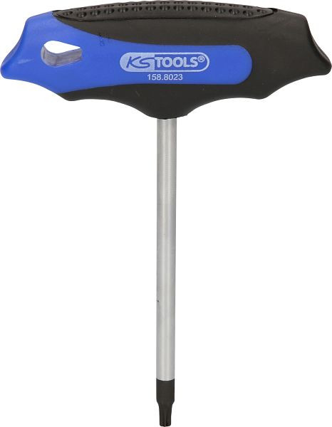 KS Tools Clé Torx à poignée en T courte, T25, 158.8023