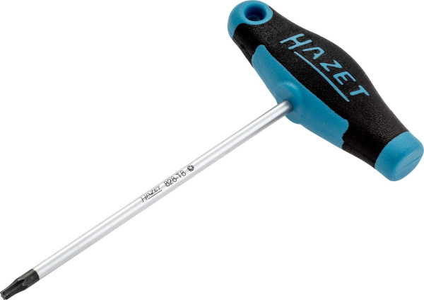 Tournevis Hazet, avec poignée en T, profil TORX® intérieur, T8, 828-T8