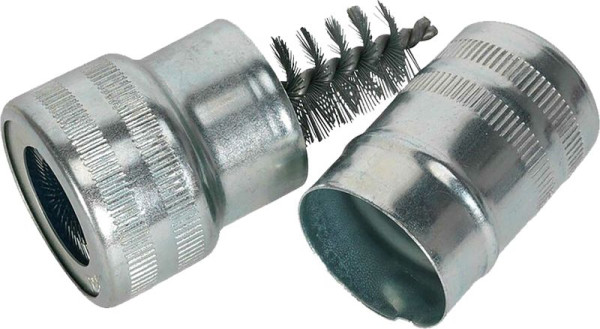 Brosse pour pôles de batterie Kunzer (nickelée), 7BPB01