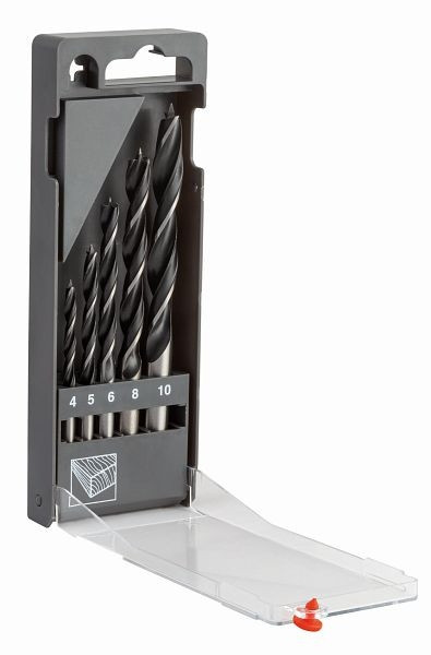 Jeu de forets hélicoïdaux Bahco pour le bois, 5 pièces, 9646-SET-5