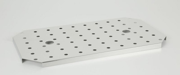 Egouttoir APS pour GN 1/1, 45 x 25 cm, hauteur : 1,5 cm, inox 18/0, adapté pour bac GN 1/1, 81117