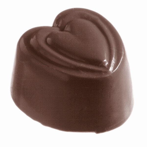 Schneider moule à chocolat coeur praliné, 275x135 mm -31x29x19, 421012
