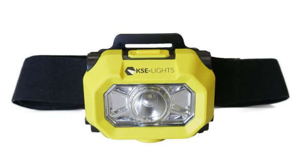 KSE-LIGHTS Lampe de casque à LED avec 2 niveaux de commutation, avec bandeau, protection EX 1G, KS-7090
