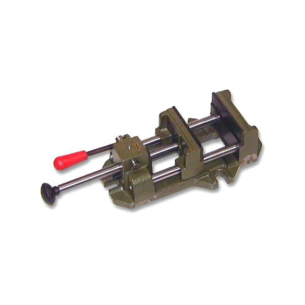Etau à dégagement rapide ELMAG, QUICK GRIP, 4' / 100 mm, comprenant 1 mors prisme, portée 100 mm, 16091