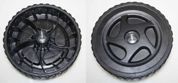 Roue PVC ELMAG avec enjoliveur Ø 175 x 40 mm largeur : 20 mm pour DIGICAR 900, 9505308