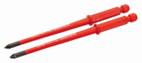 Bahco 2 lames interchangeables étroites, isolées, PZ 1, 100 mm, 8810SL-2P