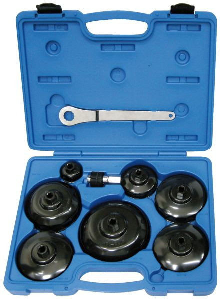 Assortiment de clés à filtre à huile en acier SW, 9 pièces, 08465L