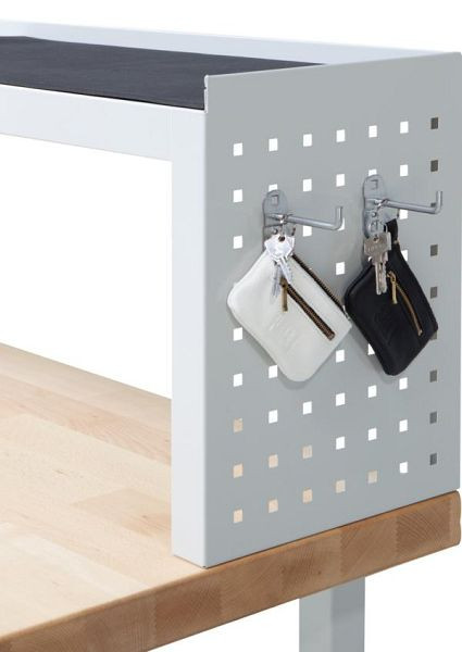 Fixation de cadre ANKE avec étagère; 300 x 360 mm; RAL 7035