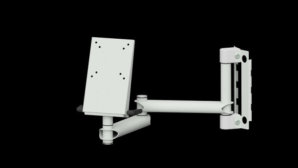 Structure du système de bras articulé pour établis ANKE avec support de moniteur, RAL 7035, 960.723