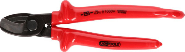 Coupe-câble à une main KS Tools 1000 V avec œillet de sécurité pour ligne de sécurité, 117.2206