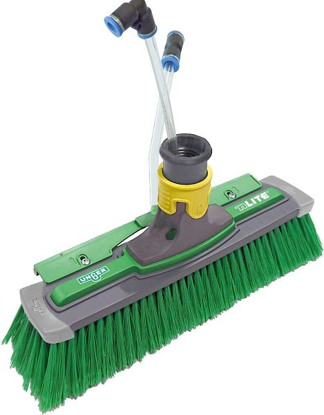 Brosse électrique UNGER nLITE complète, 28cm, poils fendus (vert), NFK28