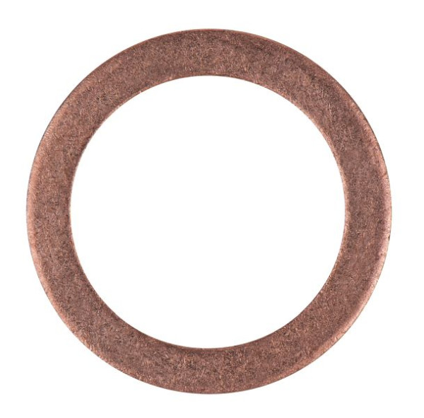 KS Tools bague d'étanchéité, cuivre, diamètre extérieur 17 mm, diamètre intérieur 12 mm, paquet de 10, 430.1502