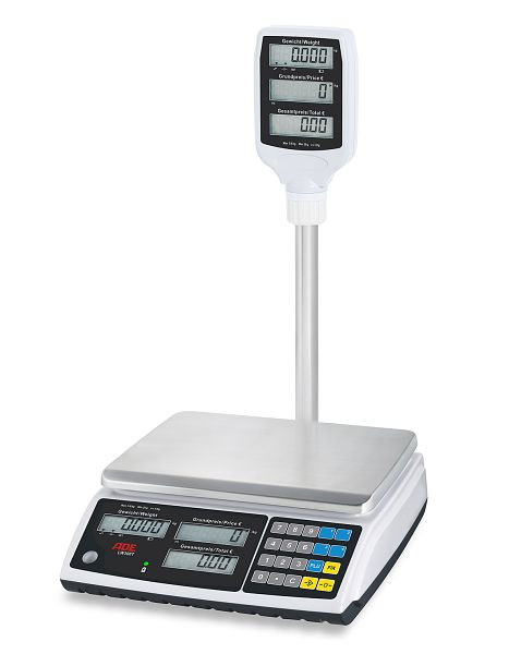 Balance d'atelier ADE LW300T-6e, charge maximale : 6 kg, incrément de chiffres : 1g 2g, 2324-6