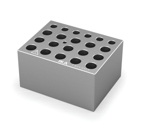 IKA monobloc, récipient combiné, 0,5/1,5/2 ml, DB 3,3, 0004468500