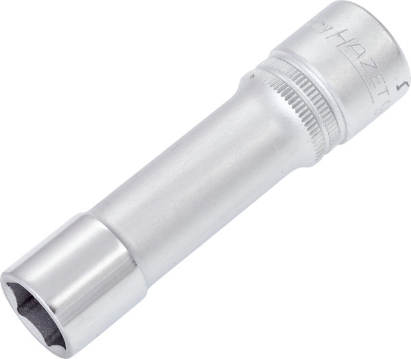 Douille Hazet, hexagonale, carré creux 12,5 mm (1/2"), 14 mm, type long avec moletage, 900LG-14