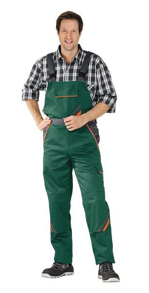 Salopette Planam Visline, vert/orange/ardoise, taille 58, 2432058