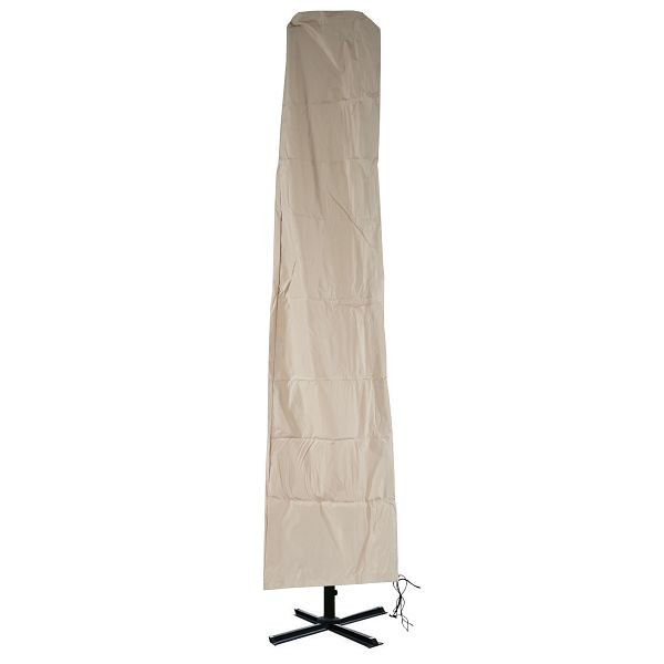 Housse de protection Mendler Meran pour parapluie de marché jusqu'à 5m, housse de protection avec fermeture éclair, crème, 34577