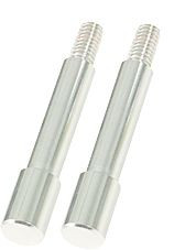 KS Tools adaptateur rond, 10 mm, lot de 2, chromé, 450.0184