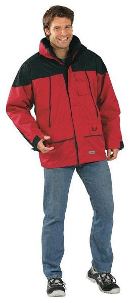 Veste Planam Outdoor Twister, rouge/noir, taille S, 3132044