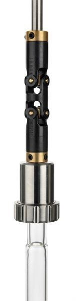 Joint de cardan double en plastique Rettberg, Ø 14 mm, pour tiges en verre, 107000276